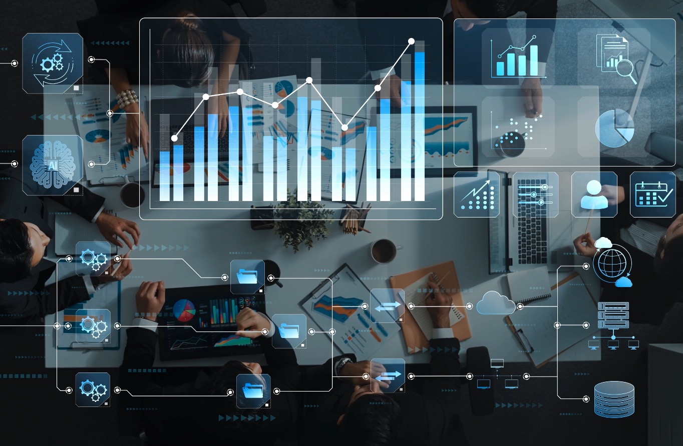 Technology startup team decoding SEO